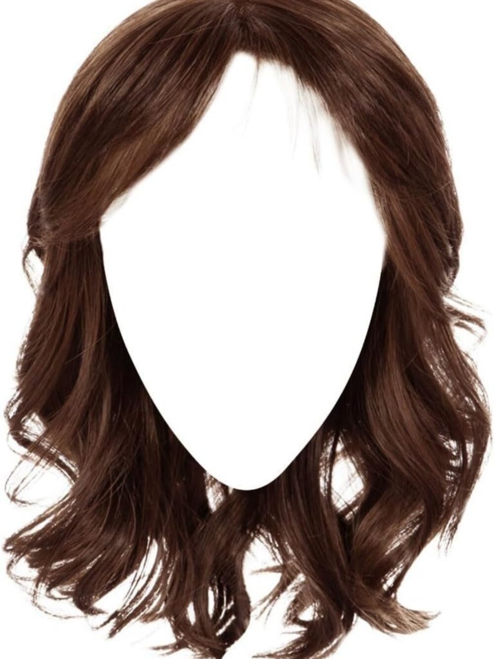 Raquel Welch On My Way Mid-length Layered Wig, Fashionable Soft Texture With